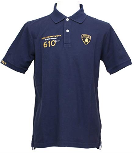 Automobili Lamborghini Sportscar Le Mans Huracan Polo Bleu Marine S Bleu