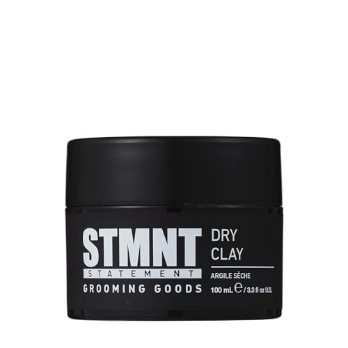 STMNT STATEMENT GROOMING GOODS Dry Clay - Cera Pelo Hombre - Crema de Definición - Fijación Fuerte - Efecto Mate 30 ml