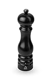 PEUGEOT - Salzmühle Paris u‘Select 22 cm - 6 voreingestellte Mahlgrade - Innovatives Zirlion-Mahlwerk für pulverfeines Salz - Aus PEFC-zertifiziertem Holz - Französisches Know-how - Satin-Schwarz