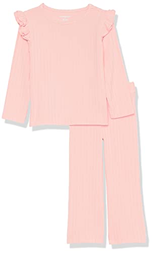 Image of Amazon Essentials Girl's Wide-Rib Outfit Set