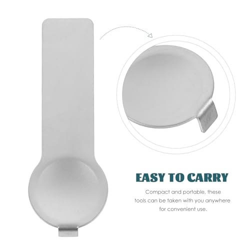 GARIOUANS Outil D'ouverture de Charmes Italiens pour Démontage et Assemblage Polyvalent en Acier Inoxydable Argenté 3 Pièces de Bracelets Italiens – vue 5