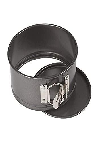 Winco HSP-042, 24 Gauge Aluminized Steel Springform Cake Pan with Detachable Bottom, Round Non-Stick Baking Form for Pie