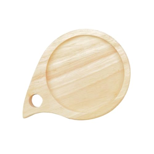 UTHCLO 1pieza Tablero De Madera Multifuncional Anticalor para Cocina y Picnic Alfombrilla De Escritorio Natural Soporte para Tazas y Alimentos Aislante Térmico para Uso Diario