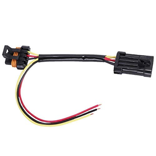 BUNKER INDUST Tail Light Power Harness for 2015-2022 Polaris RZR 900 1000 XP Turbo Light Whip Harness Running Light Brake Light Ground License Plate Accessory 3 Wire Power Harness