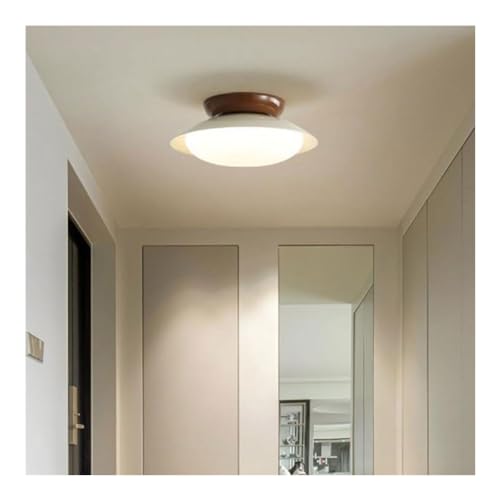 OEUBEQ Lámpara de Techo Moderna de Mediados de Siglo con Forma de Escalera, Pantalla de Polietileno Blanco y Aplique de iluminación LED de Colores para Cocina, Dormitorio, Comedor y Sala
