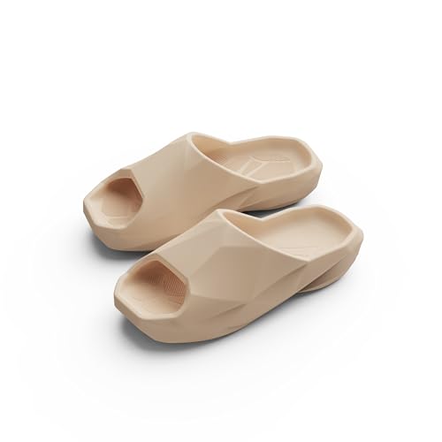 KENROLL Non Slip Slide Sandals, Open Toe Thick Sole Summer Slippers for Outdoor Casual House2