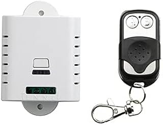 AC85V 110V 120V 220V 250V 1CH 1Channe Radio Remote Control Switch Receiver Metal Push Button Transmitter Learning Code