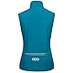 33,000ft Damen Leichte Laufweste Outdoor Softshell Weste Frau Ärmellose Jacke Winddichte Wasserdichte Atmungsaktive Vest Gilet für Laufen Golf Wandern Dodge Blau 3XL