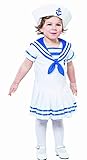 Fyasa-Disfraz de Marinero 2 a 3 años, Multicolor, S 706157-T00
