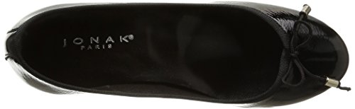 JONAK 264-Dita, Ballerine Donna, Nero Verniciato
