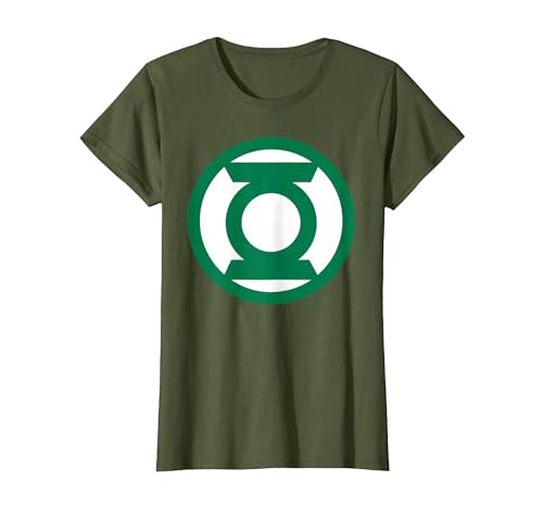 DC Green Lantern Logo T-Shirt, Women, Olive Green, 3X-Large