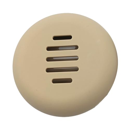 Fidoo Travel Silicone Makeup Sponge Organizer Powder Puff Holder Case for Travel Beauty Blender Storage, 15cmx9cmx2cm, Khaki