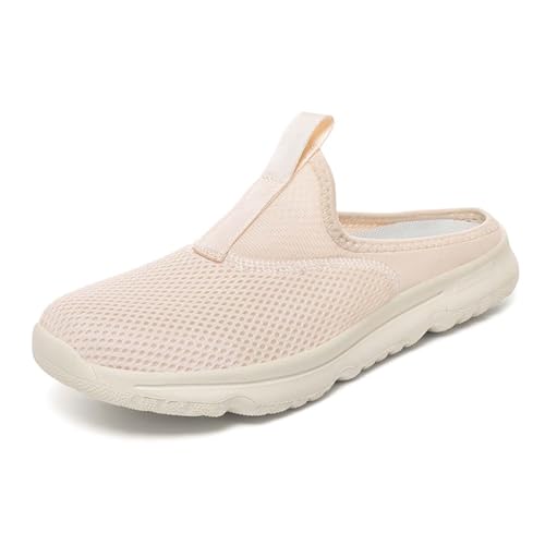 Zapatillas Deportivas Transpirables sin Cordones para Uso Diario Verano Actividades Ligeras Comodidad (Red, 36) #149