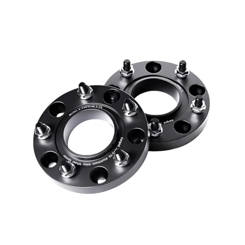 2 / 4 5x108 63.4 ݊ Zeekr 001 /Zeekr 007 v[g T6-7075 zC[Xy[T[ A~nuChA_v^[(2pcs 25mm-BK)