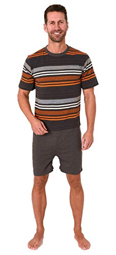 Men's Care Alzheimer's Clothing Jumpsuit Pyjama Short Sleeve with Zipper at Back and Leg