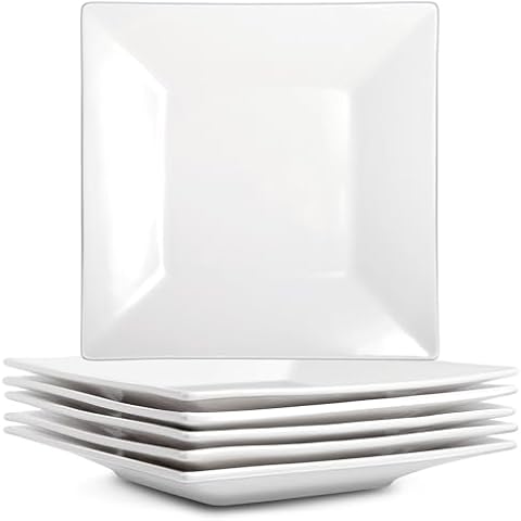 Cabaubl Square Appetizer Plates Set Cover