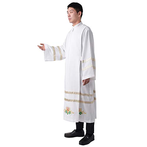 BLESSUME Church ALB Embroidered Vestments