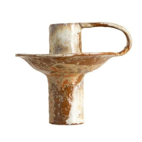 Bougeoirs en céramique faits à la main, le cadeau déco vintage idéal