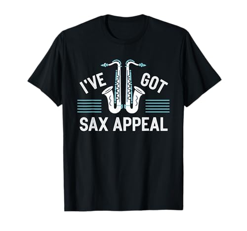Saxofón Jazz Músico Vintage Camiseta