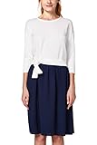 ESPRIT Damen 028EE1E002 Kleid, Mehrfarbig (Off White 2 111), Small