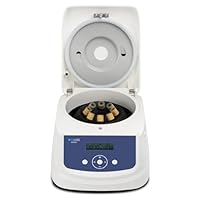 ONiLAB'S Wissenschaftliche Zentrifuge 300-4000RPM, 1860x g RCF, Labor-Benchtop-Zentrifuge für 8X15ml und PCR-Gefäße, Low Noise≤55dB