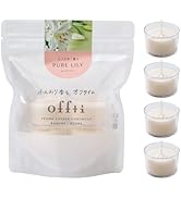 Amazon.co.jp: offti オフティ プカ アロマキャンドル バスキャンドル