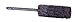 Single Spiral Tube Wire Brush, Steel, 1/2"