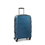 4 ruote multi-direzionali Roncato Rv18 Trolley, 66 cm, 61 litri, Blu