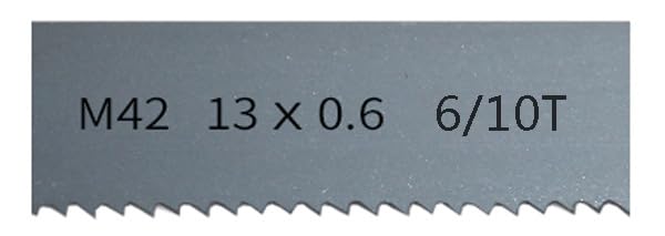 Lame de scie à ruban bimétallique M42 pour le travail du bois 1332mm 24T 1/2"