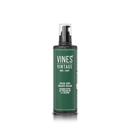 Vines Vintage Men's Face & Beard Balm | Arginine & Squalane. 150ml