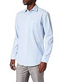 Seidensticker Herren 112820 Businesshemd, Blau (Hellblau 12), 47