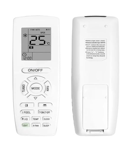 Télécommande YAP1FB de rechange pour réparer un climatiseur bloqué