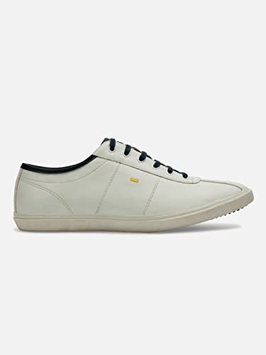 Image of ID White Man Leather Casual Shoe
