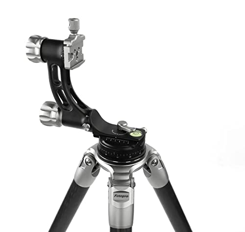 Fotopro Professional Gimbal Tripod Head,Maximum Load 66Ib Aluminum Gimbal Head Ideal For Heavy Pro Camera Equipment Shooting Birds (E-9H) #TOP5
