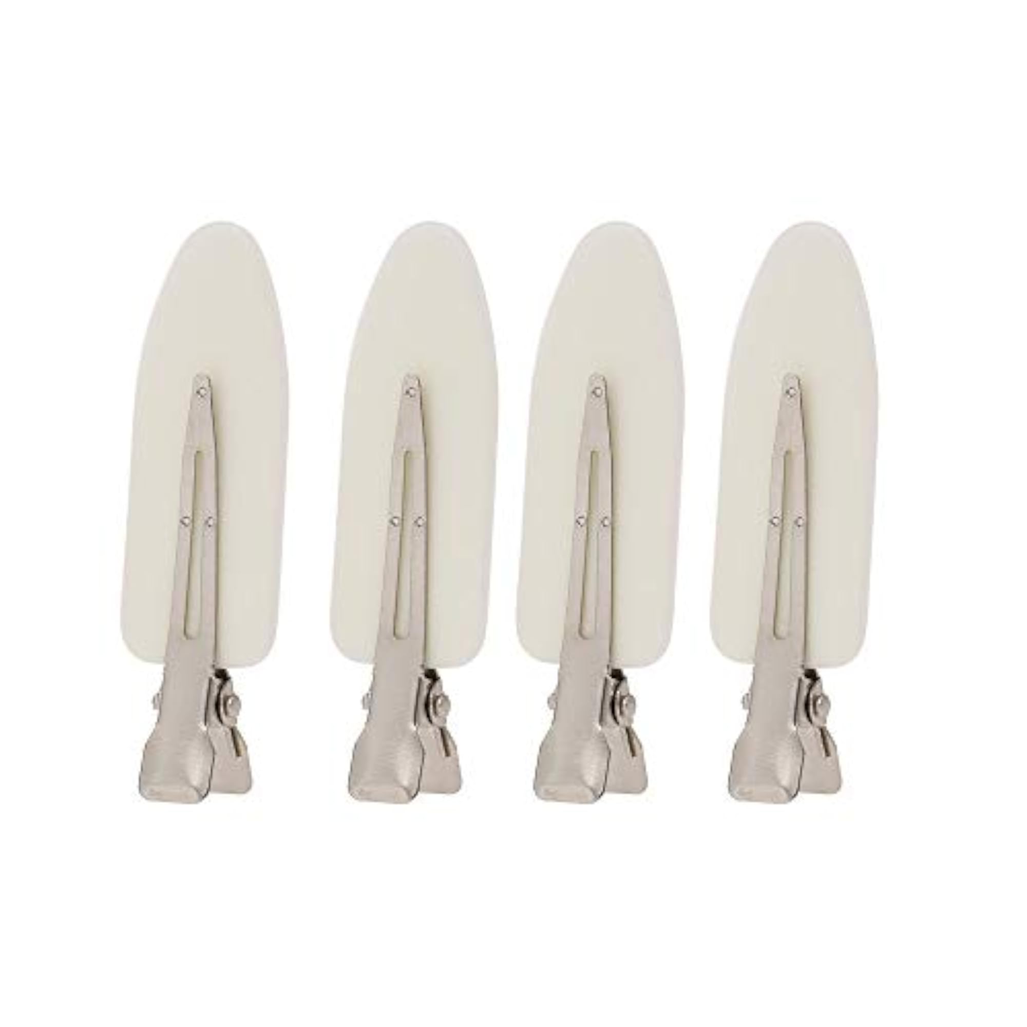 4pcs Professional No Crease Metal Hair Clips for Styling