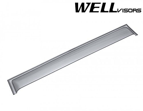 Wellvisors Replacement For 2001-2006 Mitsubishi Montero Clip-On Smoke Tinted Side Rain Guard Window Visors Deflectors 3-847Mi012 #TOP5