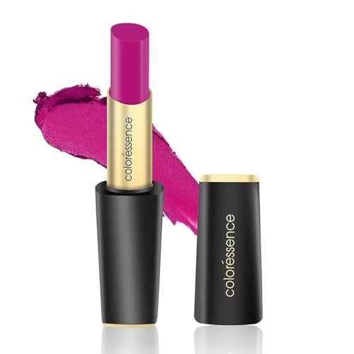 Image of Coloressence Intense Long Wear Lipstick, Sin, 3.3gm | Highly Pigmented | Matte Finish | Long Lasting | Waterproof | Non-Sticky