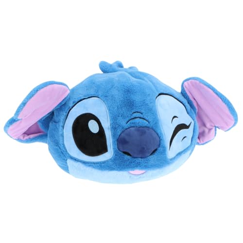 Stitch Handwärmer Kuscheltier – superweich & wärmend – Plüschfigur mit Handmuff-Funktion – Geschenkidee für Kinder & Fans