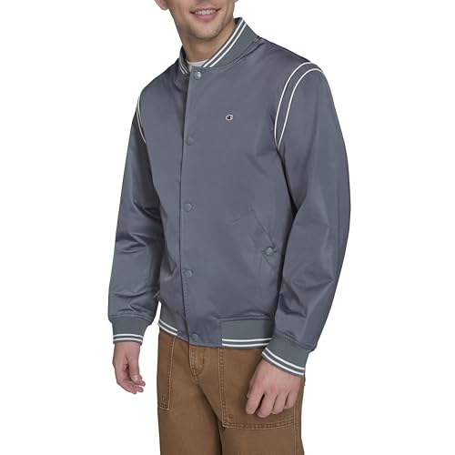 Image of Champion Men's Lightweight Varsity Bomber Jacket