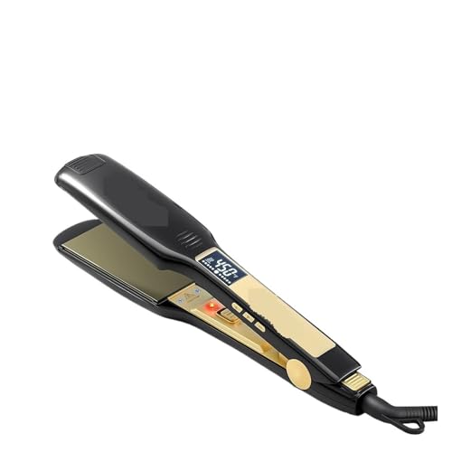 Plancha para cabello profesional con pantalla LCD digital miniatura 1