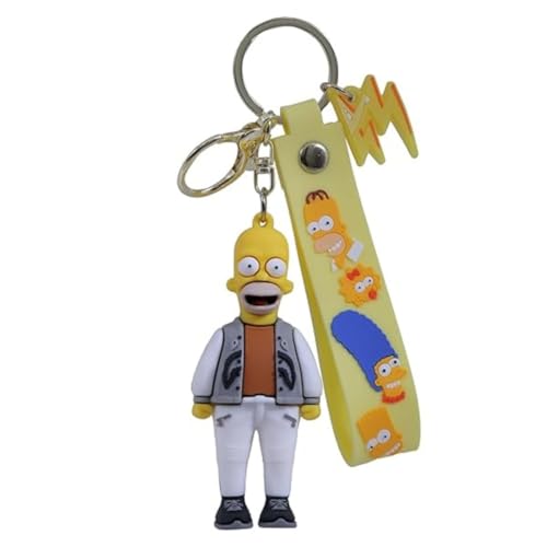 Image of OTTAVO Cute Cartoon 3D Silicone High -Quality PVC Material Keychain, Suitable for Boys and Girls - Pack of 1.