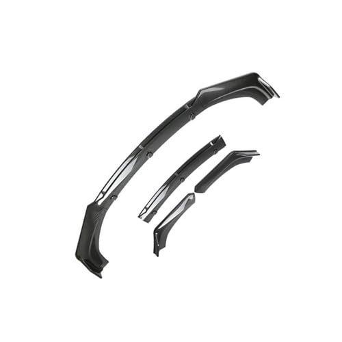 に適合する CR-Vアクセサリー 2012-2023用 3ピース フロントバンパー スプリットリップ ボディキット スポイラー ディフューザー デフレクター ASXWHL(小さな店)(False carbon fiber)