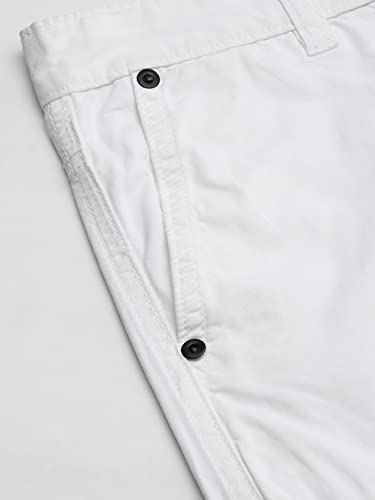Image of Diverse Men's Slim Fit Overdyed Cotton Cargo