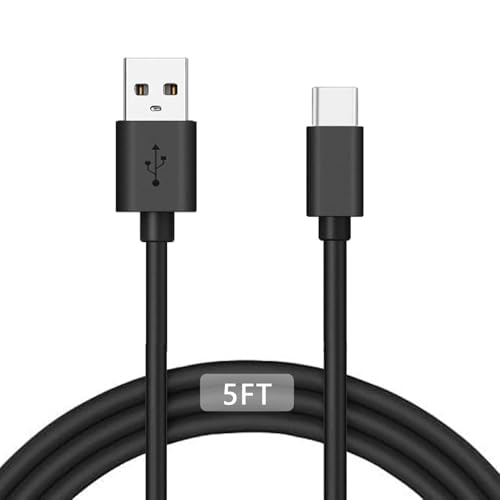DIIMO Cable controlador para PS5 Dual Sense, Xbox Series X/S Controller 5FT USB-A a USB-C Cable de carga