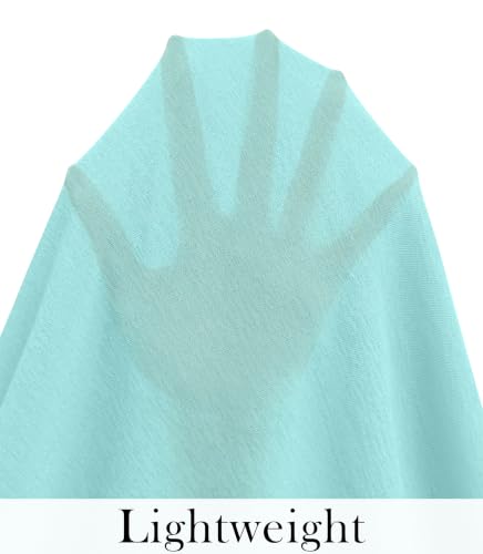 Image of Iandroiy Women's 3 /4 Sleeve Shrugs Lightweight Open Front Cropped Cardigan for Women
