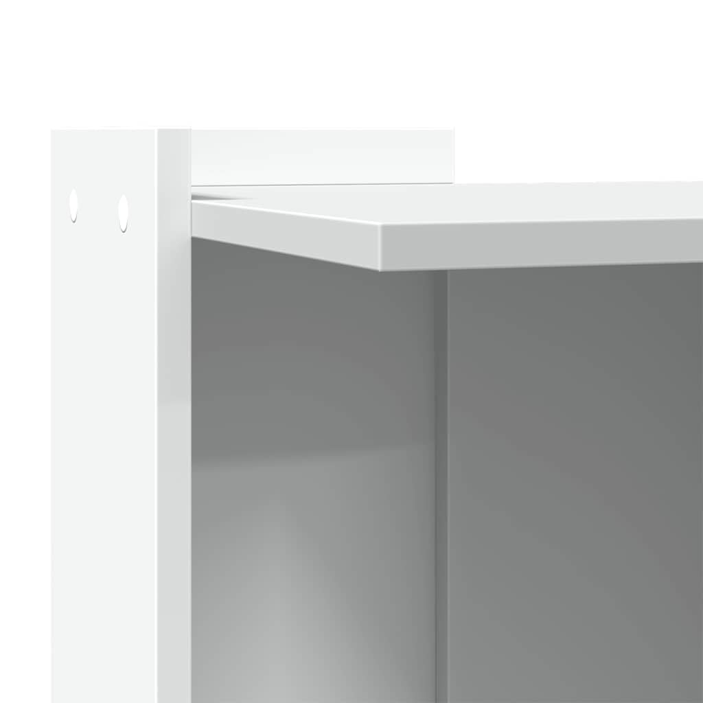 Genérico Mueble arenero para Gatos Madera ingeniería Blanco 53x53x51 cm,Producto para Mascotas y Animales,Productos para Mascotas,Productos para Gatos,Mobiliario para gatos-857751