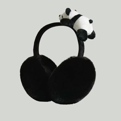 Cache-oreilles panda mignon : la solution contre le gel d'hiver