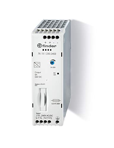 Bloc d'alimentation Finder résout les chutes de tension en sortie 24V