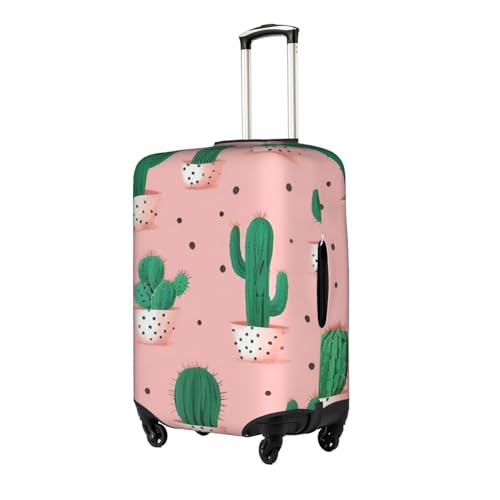 Cactus Print Protective Suitcase Cover Washable Travel Luggage Protector with Concealed Zipper2