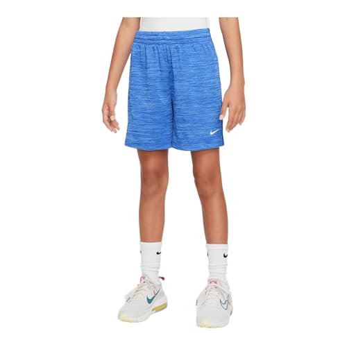 Nike Multi Big Kids' (Boys') Dri-FIT Shorts (Game Royal/University Blue/Game Royal/White, HF9006-480)